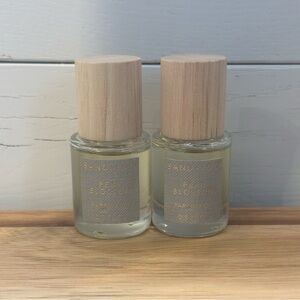 Sand + Fog Pear Blossom 2x Scented Oil Set Small .5 Oz Roller Bottles NWOB HTF